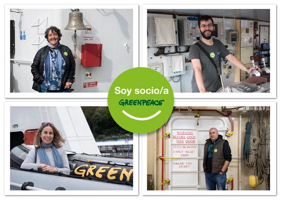 De arriba-izquierda a abajo-derecha: Eva, 27 años como socia; Arkaitz, socio desde 2002; Susana, socia desde 1988 y Jesús María, 22 años como socio