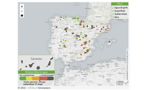 Imagen de: mapa de contaminación