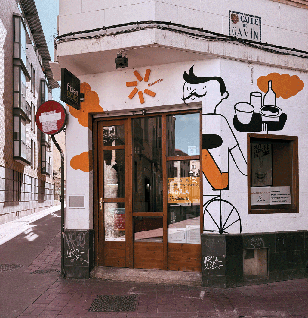 Fachada de la Ciclería